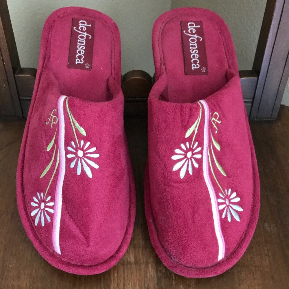 DeFonseca Pink Slippers